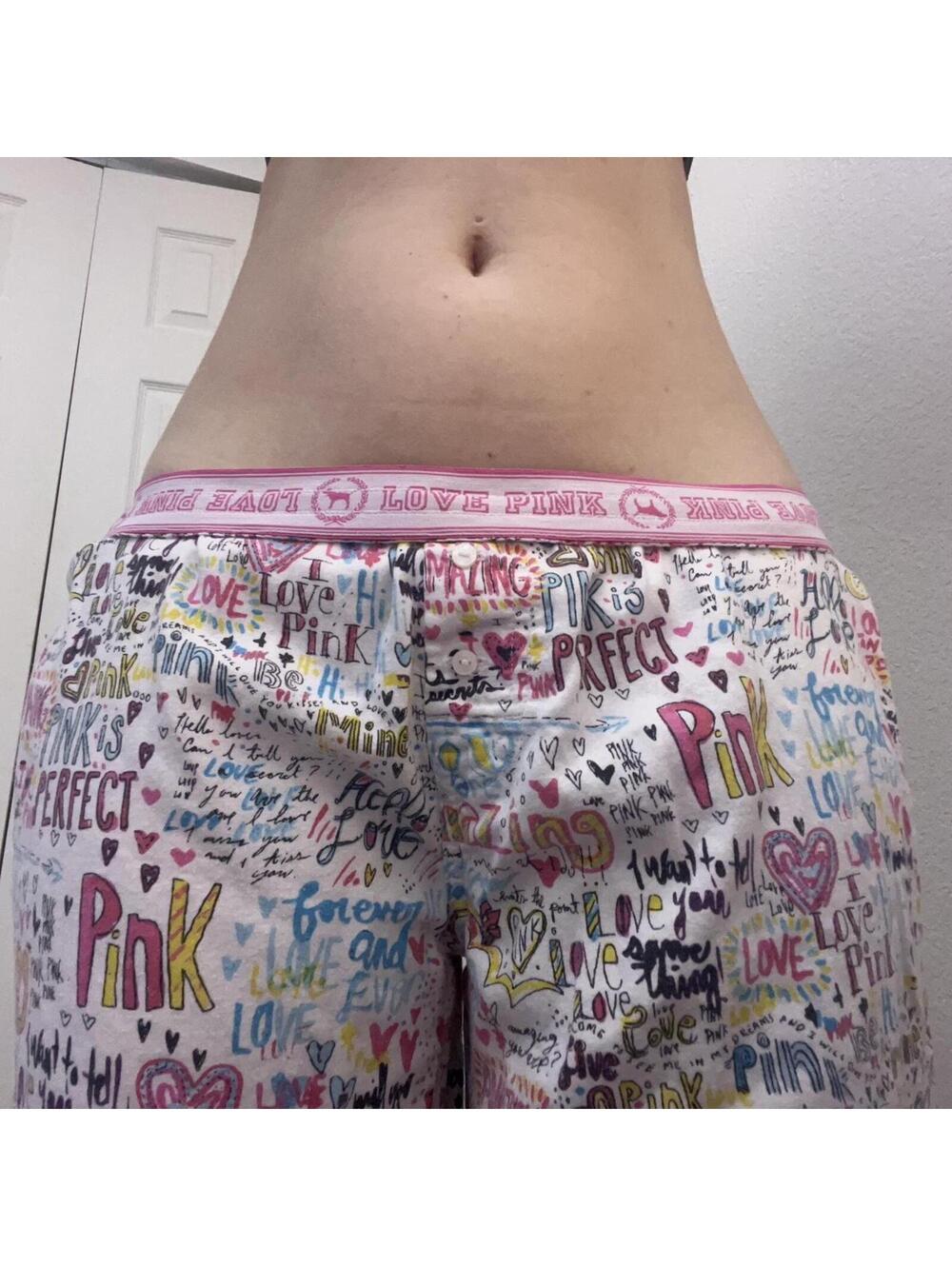 Victoria's Secret PINK multicoloured pajama bottoms